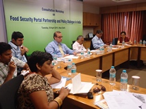 Consultation on India Food Security Portal