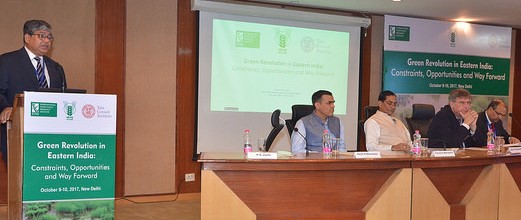 Workshop on “Green Revolution in Eastern India: Constraints, Opportunities and Way Forward”