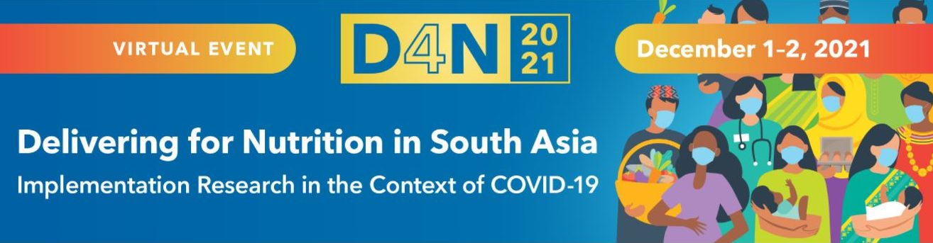 Delivering for Nutrition in South Asia Conference 2021