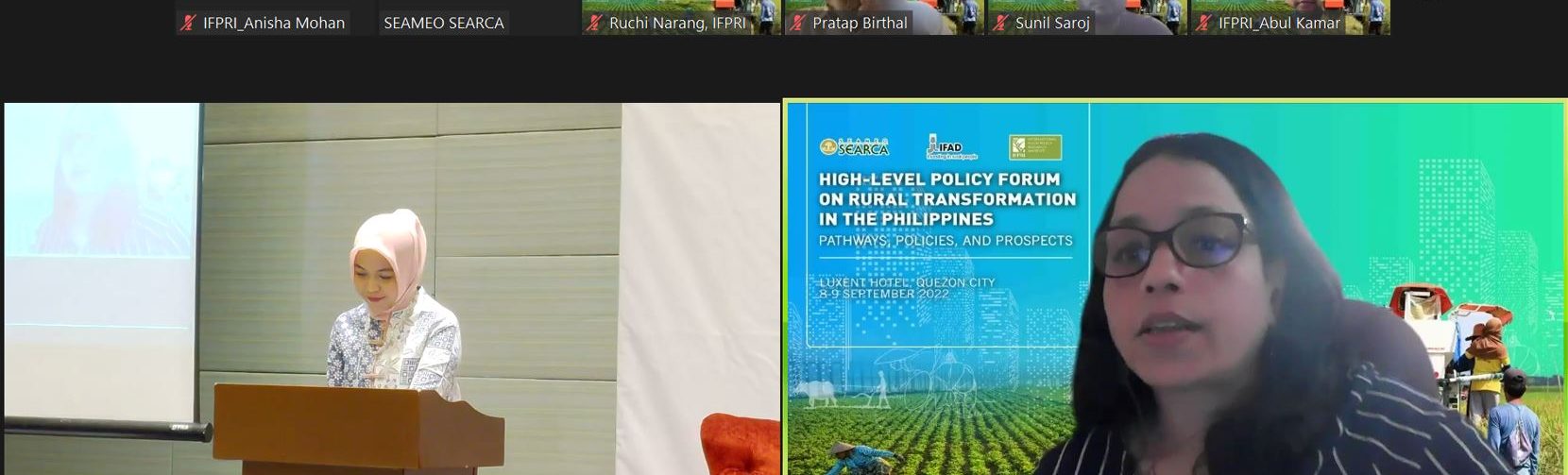 Stakeholders propose recommendations for Philippine rural transformation and a regional network of policy experts