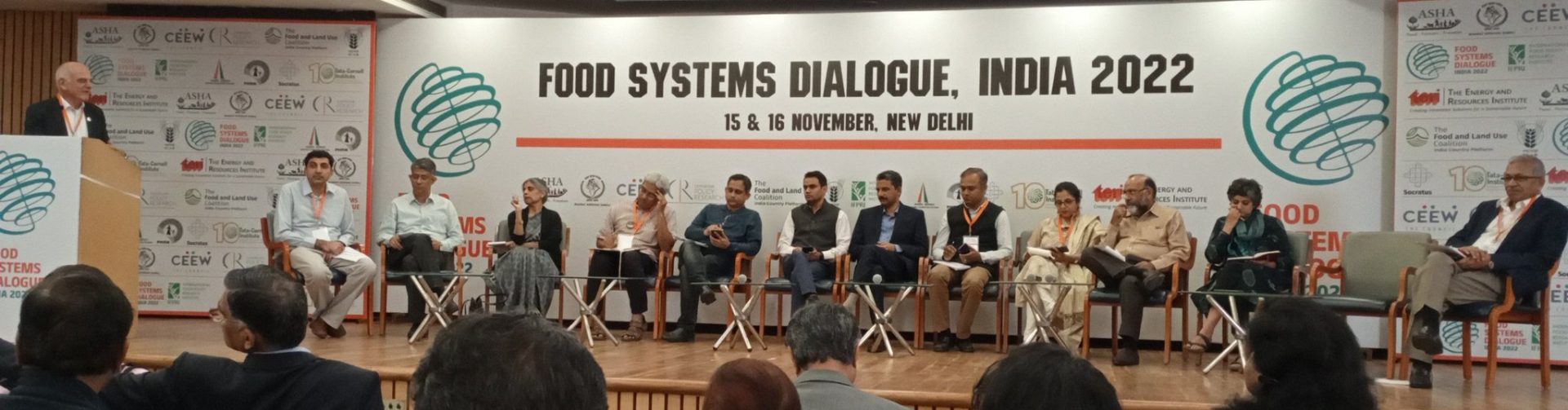 IFPRI session on Markets and Globalization at the Food System Dialogue for India 2022