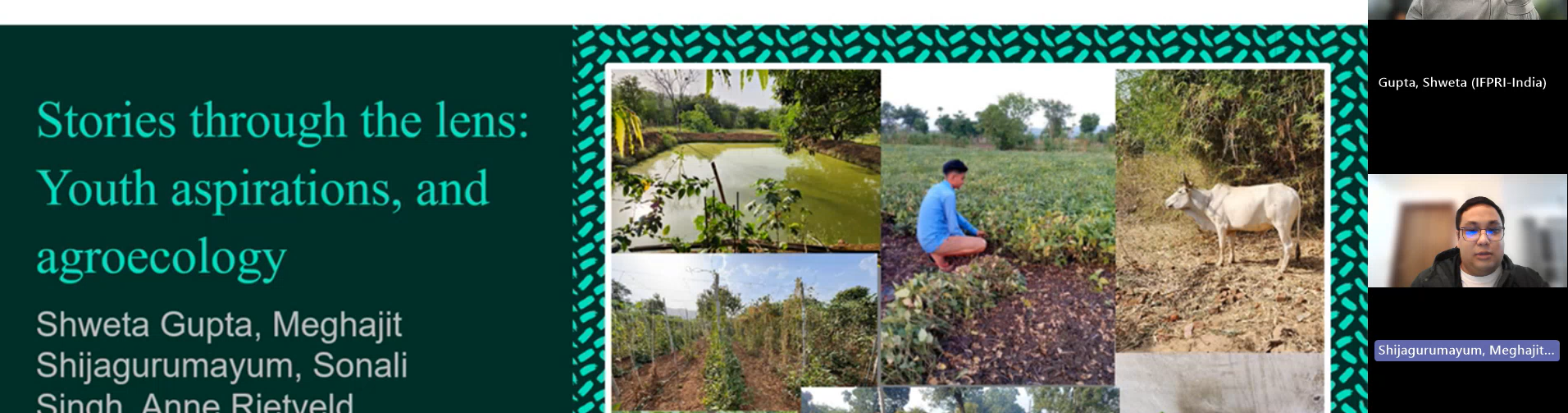 Qualitative methods of data collection: Photo voice methodology to understand climate change impact and food environment