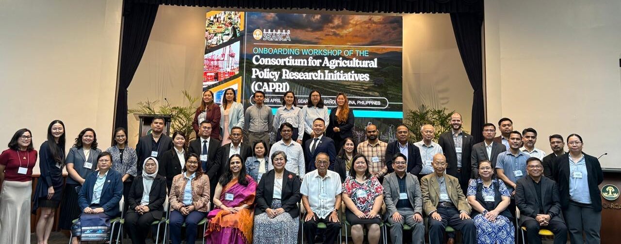 Onboarding Workshop of the SEARCA Consortium for Agricultural Policy Research Initiatives